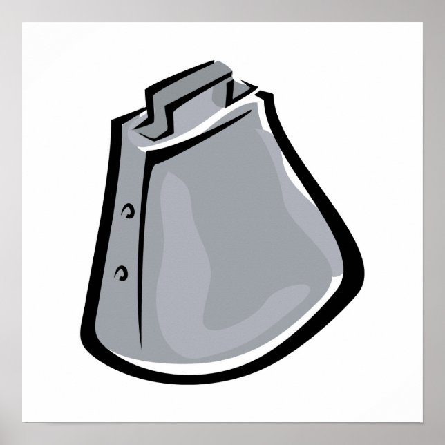 Poster Cloche de vache (Devant)