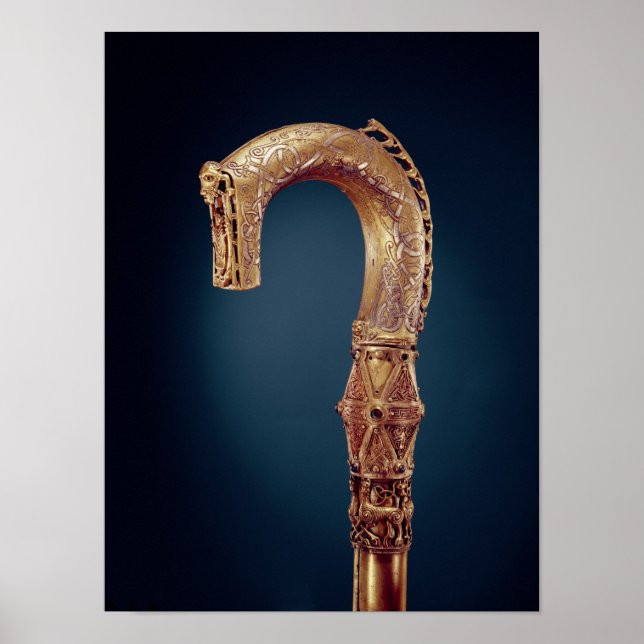 Poster Clonmacnoise Crozier, Comté Offaly, Viking Age (Devant)