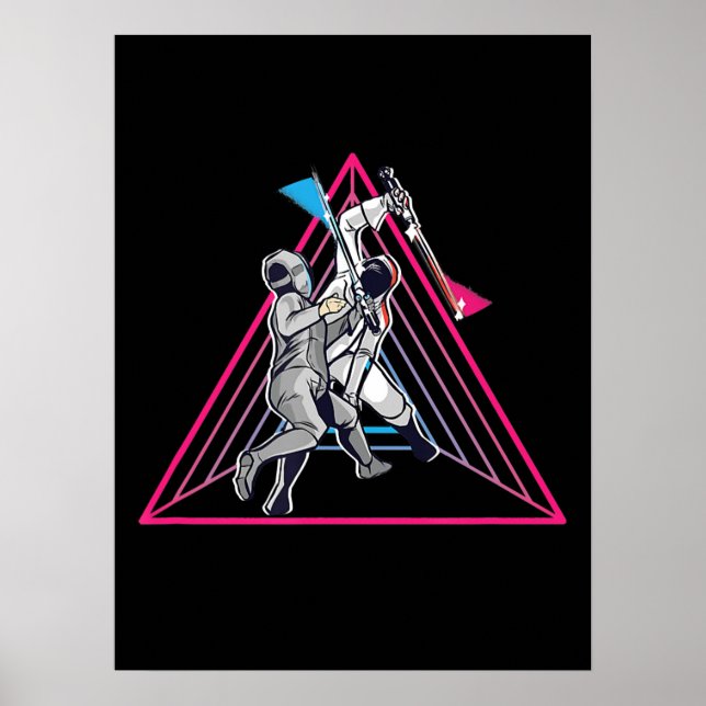 Poster clôtures Jeu de jeu de jeu sport 90s clôture (Devant)