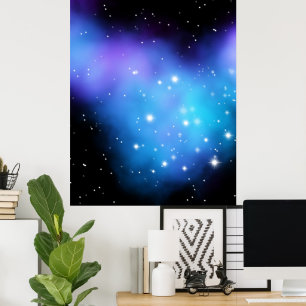 Poster Clouages spatiaux Galaxy Starlight
