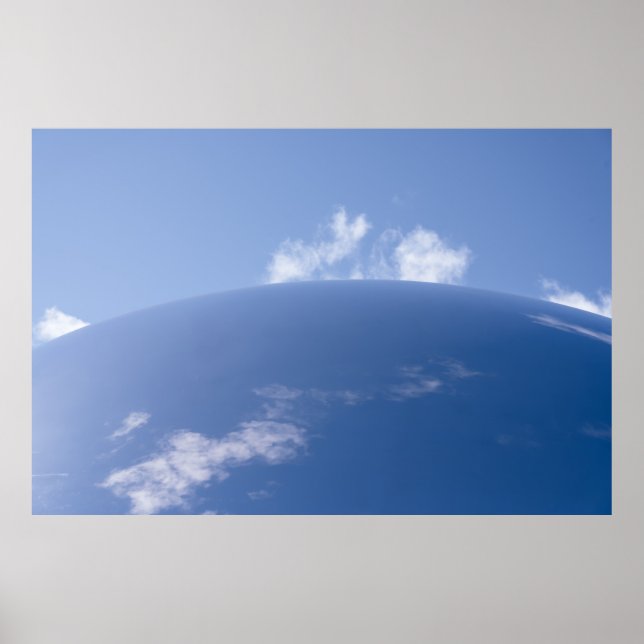 Poster Cloud Gate, Chicago (Devant)