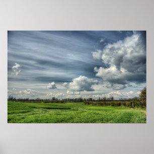 Poster Clouds de jonction (couleur HDR)