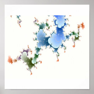 Poster Clouds Pastel