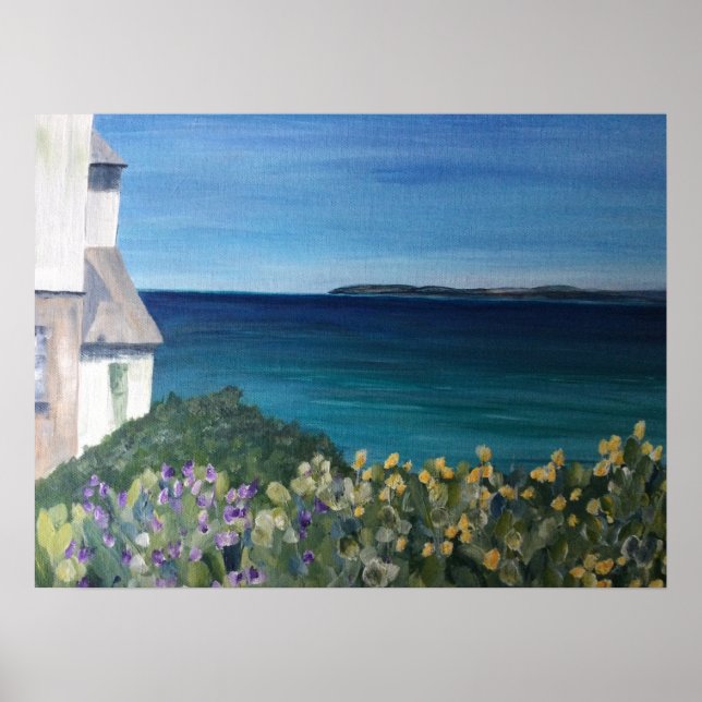 Poster Clovelly Devon (Devant)