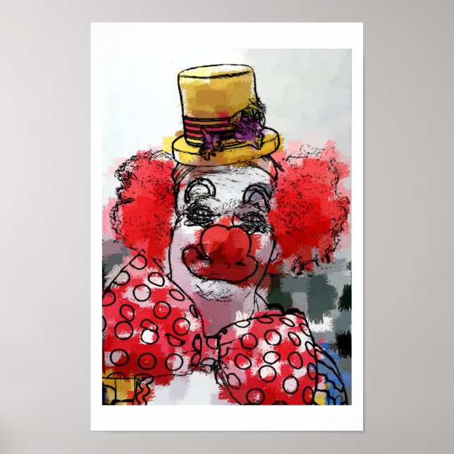 Poster Clown (Devant)