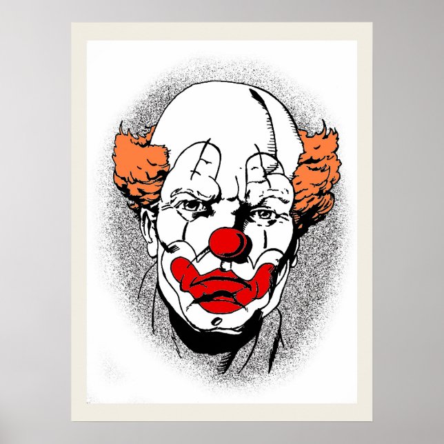 Poster Clown (Devant)