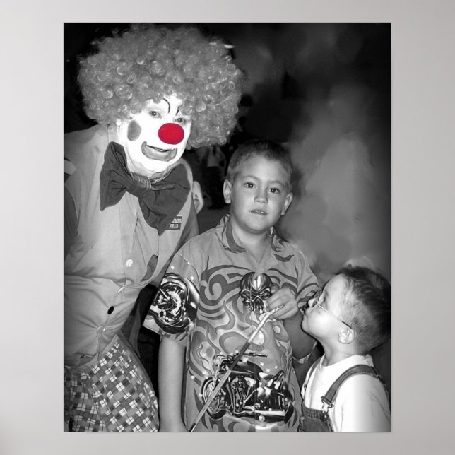 Poster clown (Devant)