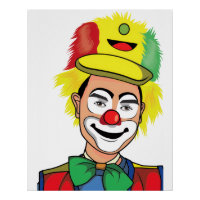 Poster clown