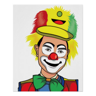 Poster clown