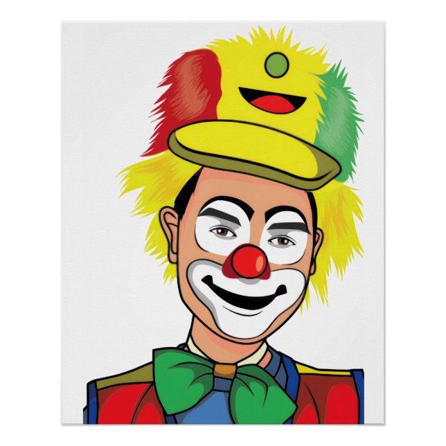 Poster clown (Devant)
