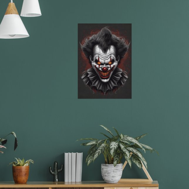 Poster Clown effrayant (Salon 1)