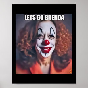 Poster Clown Go Go Brenda 1