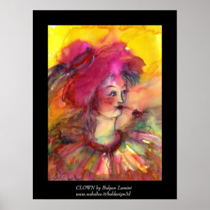 POSTER CLOWN PINKY