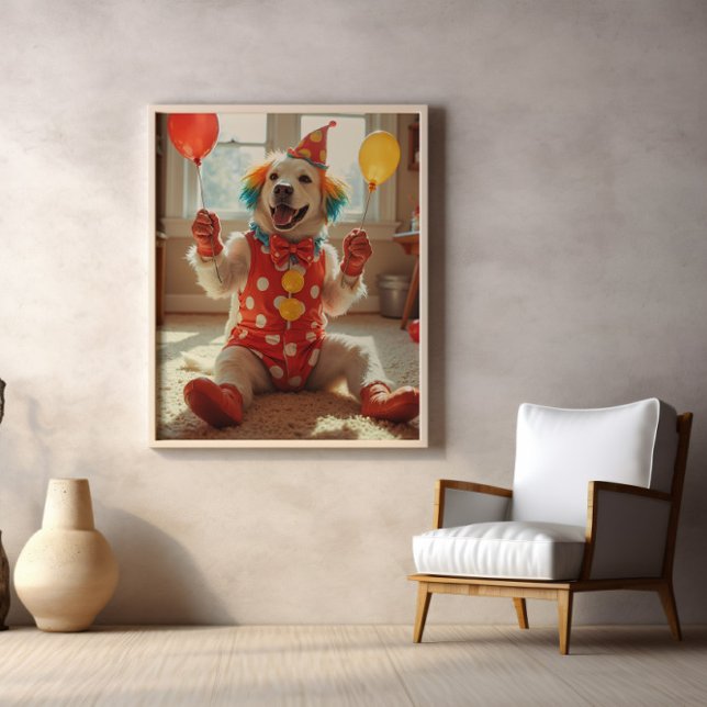 Poster Clown Shoes, Wig, Wiggle, Repeat: Boop (Créateur téléchargé)