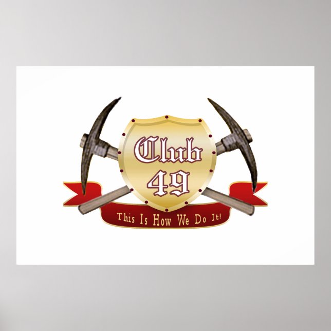 Poster Club 49 24x36 (Devant)
