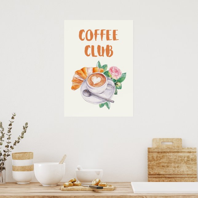 Poster Club Café (Cuisine)