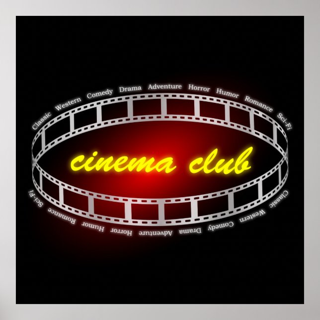 Poster Club cinéma (Devant)