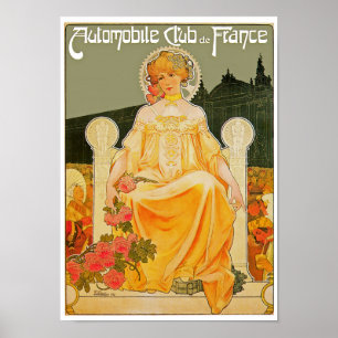 Poster Club d'automobile De France