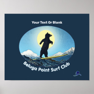 Poster Club de Surf Beluga Point