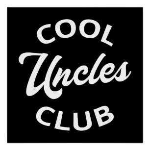 Poster Club des oncles cool I