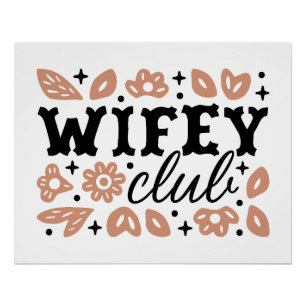 Poster Club Femme au foyer cowboy femme country cowgirl e
