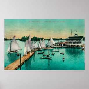 Poster Club nautique de l'Oregon