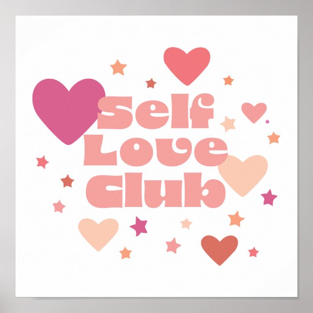 Poster Club Self Love (Devant)