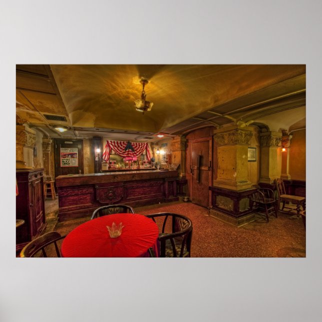 Poster Club Speakeasy — Butte Montana (Devant)