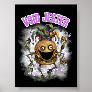 Poster Club Void Jester - Burger sombre ami