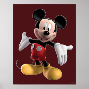 Poster Clubhouse Mickey Mouse   Bienvenue
