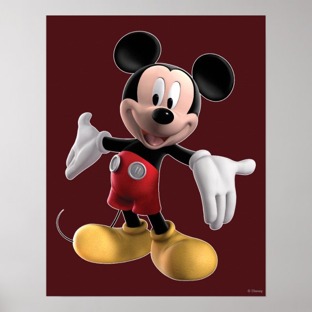 Poster Clubhouse Mickey Mouse | Bienvenue (Devant)