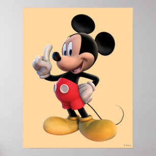 Poster Clubhouse Mickey Mouse   Pointing