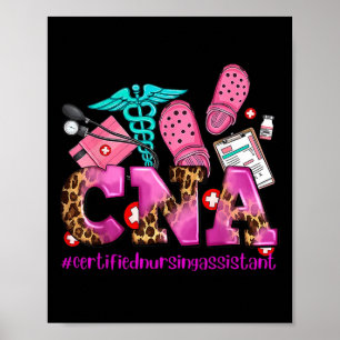 Poster Cna Pink Ribbon Breast Cancer Sensibilisation Guer