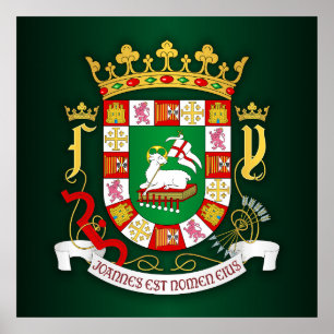 POSTER COA PORTO RICO