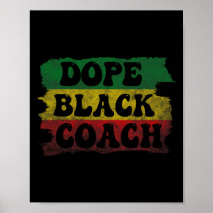 Poster Coach noir drogue Afrique-Amérique Noire histoire 
