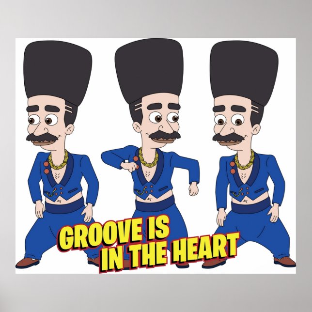 Poster Coach Steve Big Mouth (Devant)