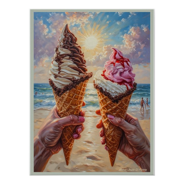 Poster Coastal Cravings (Devant)