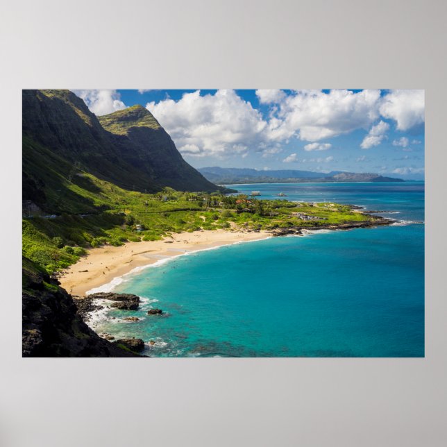 Poster Coastline de Macapuu (Devant)