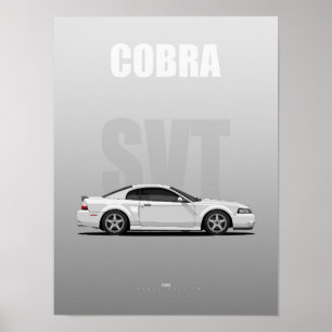Poster Cobra SVT voiture muscle américaine