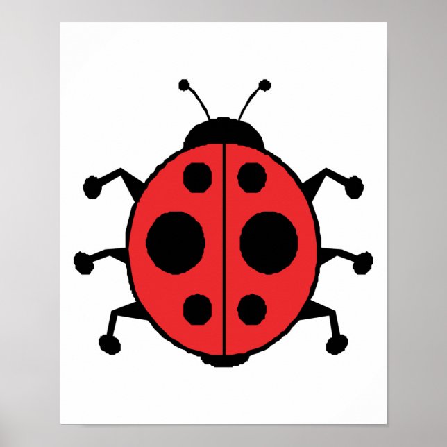Poster coccinelle (Devant)