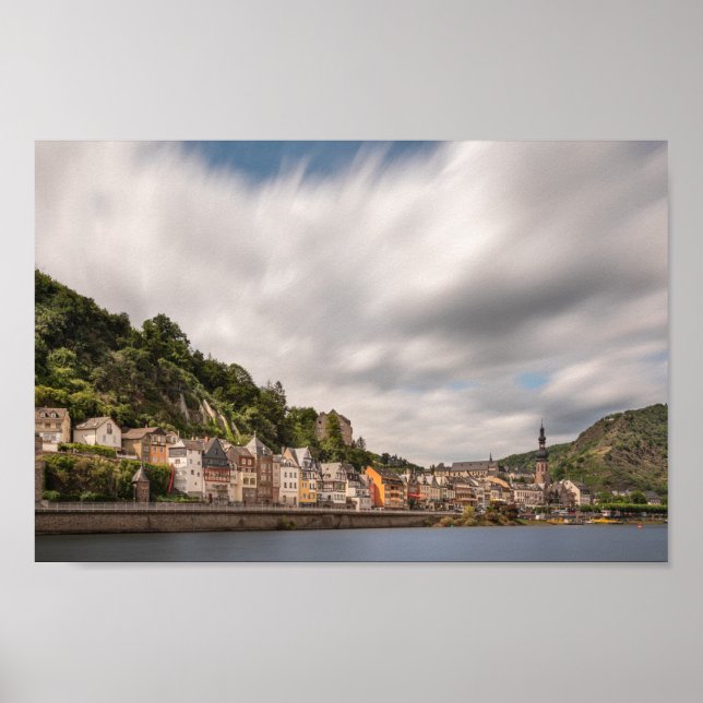 Poster Cochem an der Mosel - Allemagne (Devant)