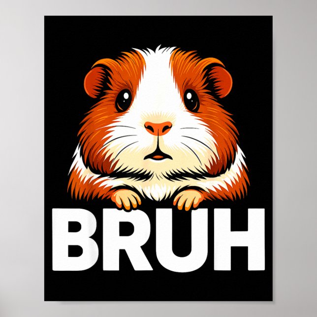 Poster Cochon d'Inde G  (Devant)