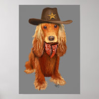 Cocker Spaniel Cowboy
