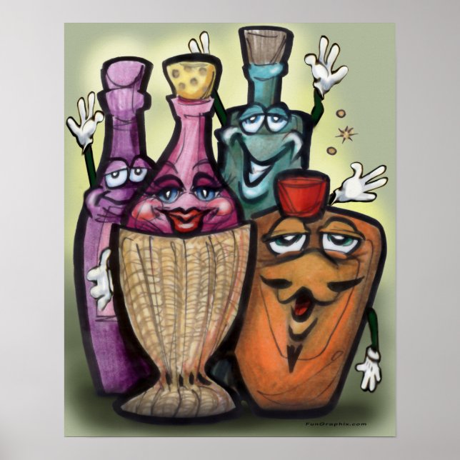 Poster Cocktail Gang (Devant)