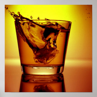 Poster Cocktail orange