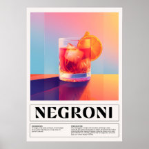 Cocktails vintages : Negroni