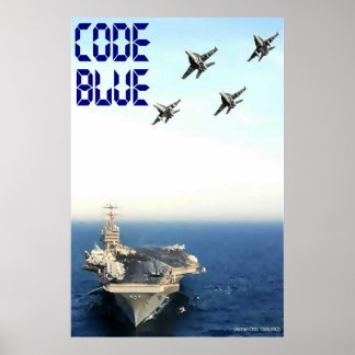 Poster Code bleu : CVN 70