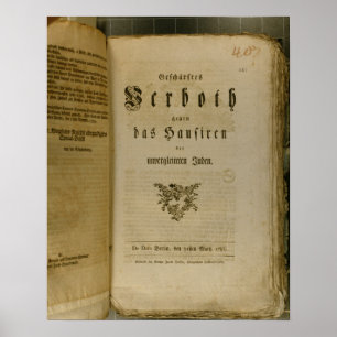 Poster Code de procédure à partir de 1776