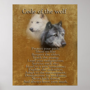 Poster Code du loup