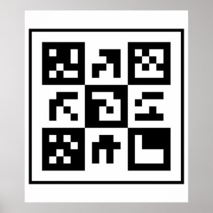 Poster code qr